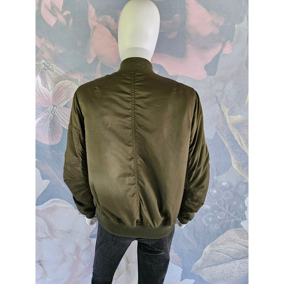 Top Shop Army Green Jacket - Picture 6 of 7